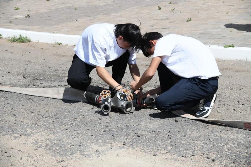 Лучших юных спасателей определяли в Астане