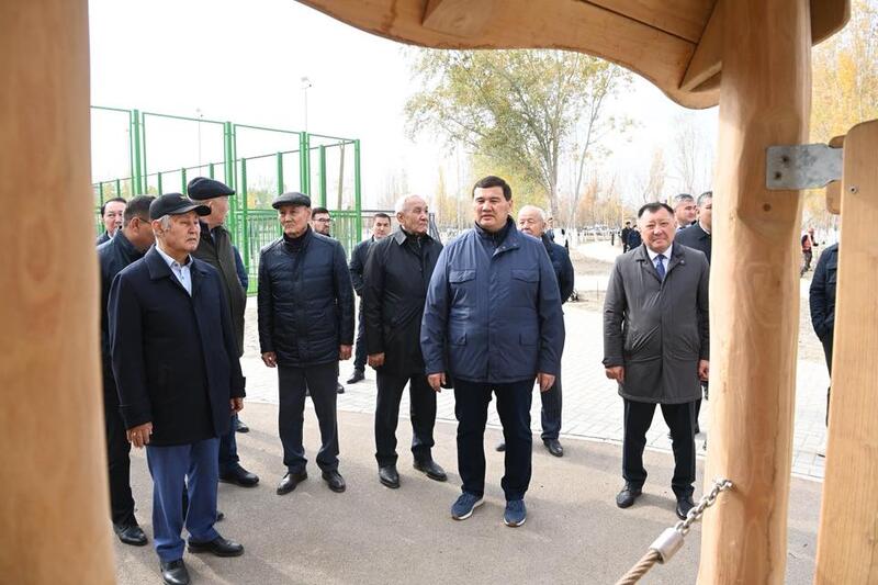 Парк Президента в Кызылорде обретет новый облик