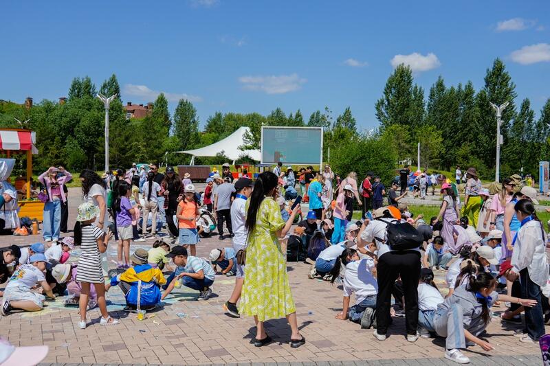 В Астане прошла масштабная экологическая акция «Земля – наш общий дом»