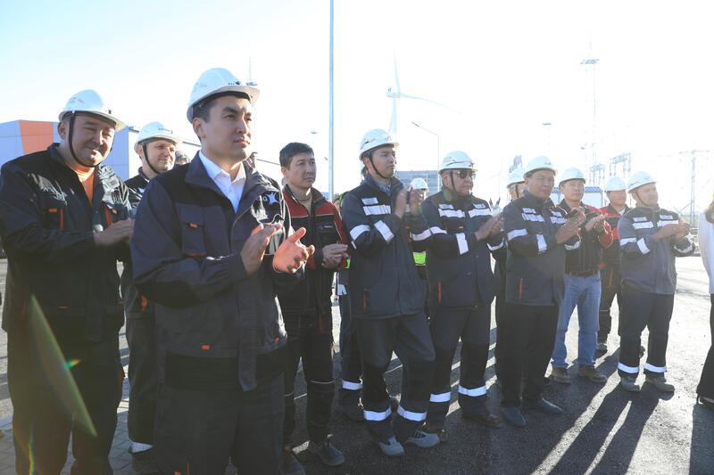 Запущен один из крупнейших проектов «зеленой» энергетики в Казахстане – Хромтауская ВЭС