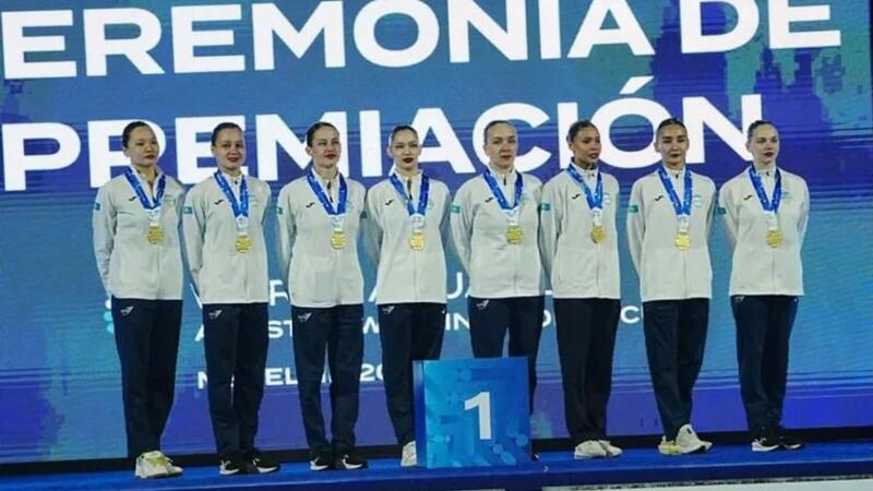 Карагандинские спортсмены завоевали 14 медалей на первом этапе Кубка мира по артистическому плаванию