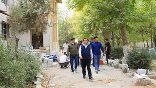 ТУРКЕСТАН: ВЕДЕТСЯ КАПИТАЛЬНЫЙ РЕМОНТ МЕДИЦИНСКИХ ОБЪЕКТОВ