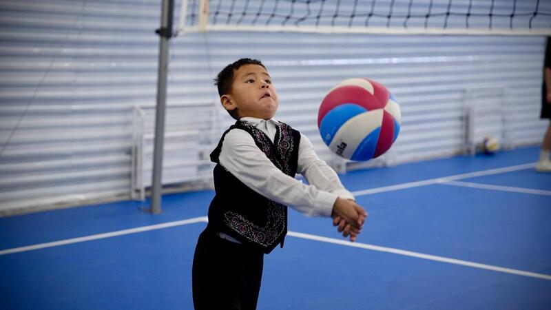 В Уланском районе открылся новый, современный спортивный зал