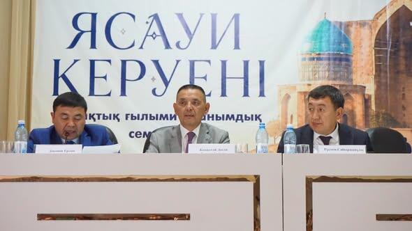 ТҮЛКІБАС АУДАНЫНДА «ЯСАУИ КЕРУЕНІ» ҒЫЛЫМИ-ТАНЫМДЫҚ СЕМИНАРЫ ӨТТІ