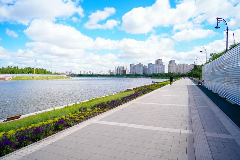 180 дворовых и общественных пространств благоустроят в Астане