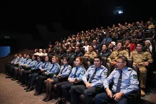 Подвиг во имя безопасности страны: в Туркестане представили документальные фильмы о погибших героях