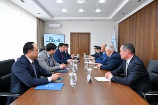 Аким области встретился с руководителем Национальной палаты предпринимателей «Атамекен»