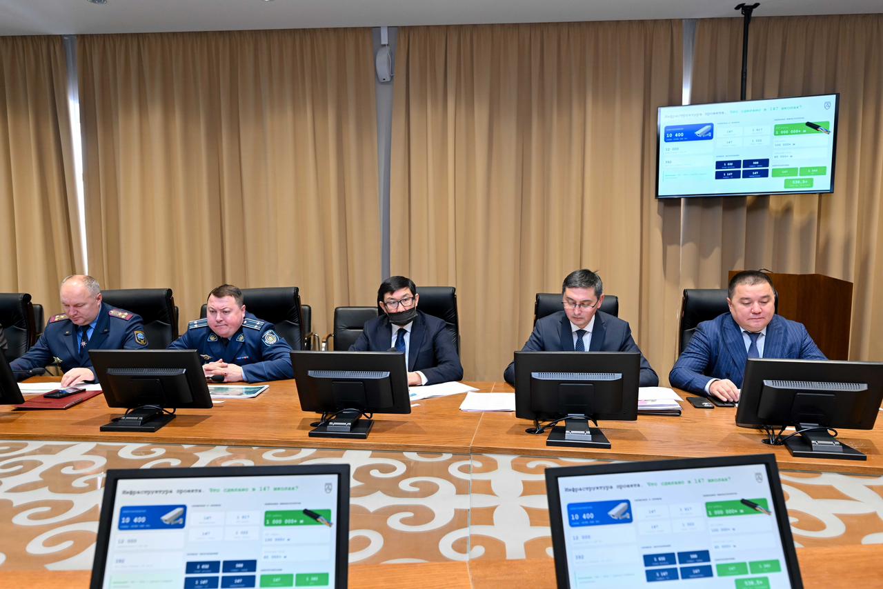 Аким области встретился с представителями АО «Транстелеком»