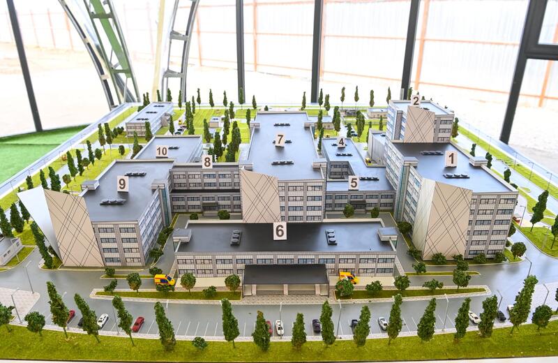 Многопрофильная больница в Кызылорде будет введена в эксплуатацию до конца года