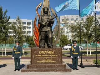 В Туркестанской области открыли «Аллею спасателей»
