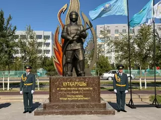 В Туркестанской области открыли «Аллею спасателей»