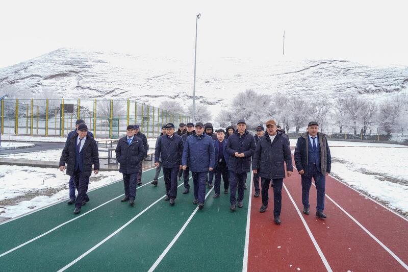 ТУРКЕСТАН: В КАЗЫГУРТСКОМ РАЙОНЕ ОТКРЫЛСЯ СОВРЕМЕННЫЙ СПОРТИВНЫЙ КОМПЛЕКС