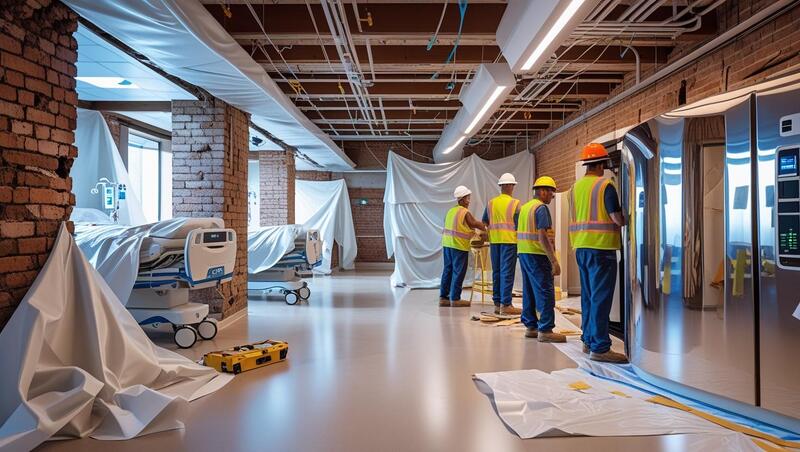 НАЦПРОЕКТ: В ОБЛАСТИ ҰЛЫТАУ ИДЕТ МОДЕРНИЗАЦИЯ МЕЖРАЙОННОЙ БОЛЬНИЦЫ