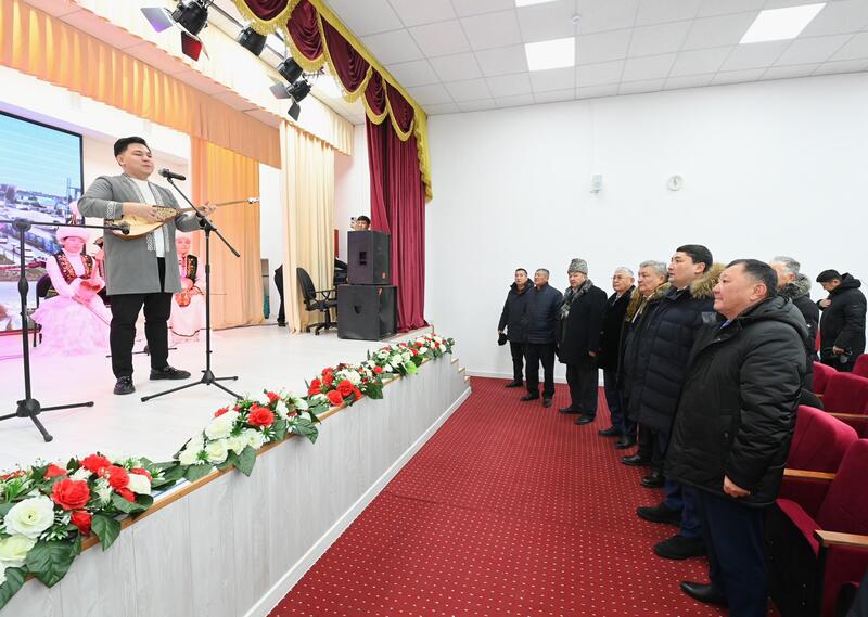 В селе Майдаколь сдан в эксплуатацию новый клуб на 100 мест