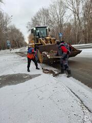 Прошлой ночью на фоне дождя, перешедшего в снег, произошло резкое понижение температуры воздуха