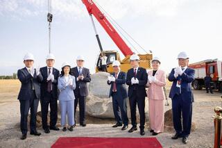 Alatau City: заложен первый камень культурно-делового центра K Park