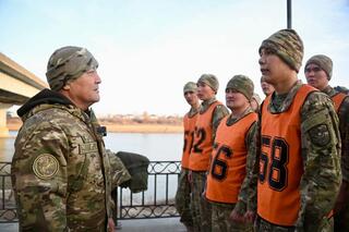 Комиссия Генерального штаба проинспектировала воинские части на западе Казахстана