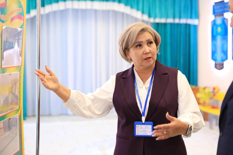 В селе Бестамак капитально отремонтировали старый детский сад