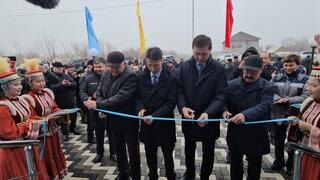 В селе Кейден сдан в эксплуатацию новый зал борьбы