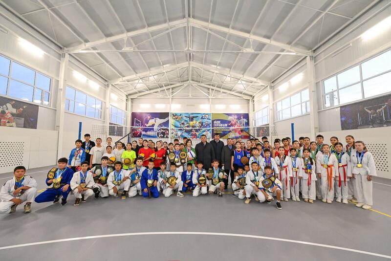 В Шиелийском районе открылся физкультурно-оздоровительный комплекс