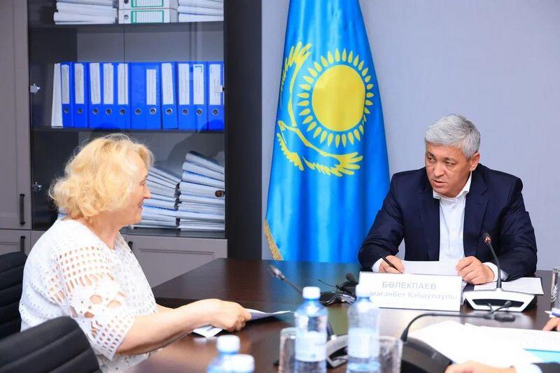 Ермаганбет Булекпаев провёл приём по личным вопросам