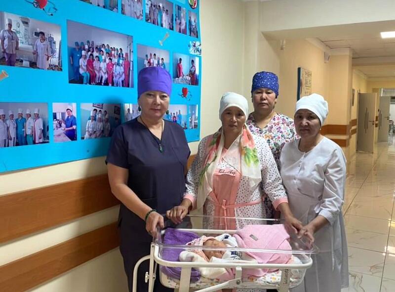 43-летняя жительница Жетысу родила 10 ребенка
