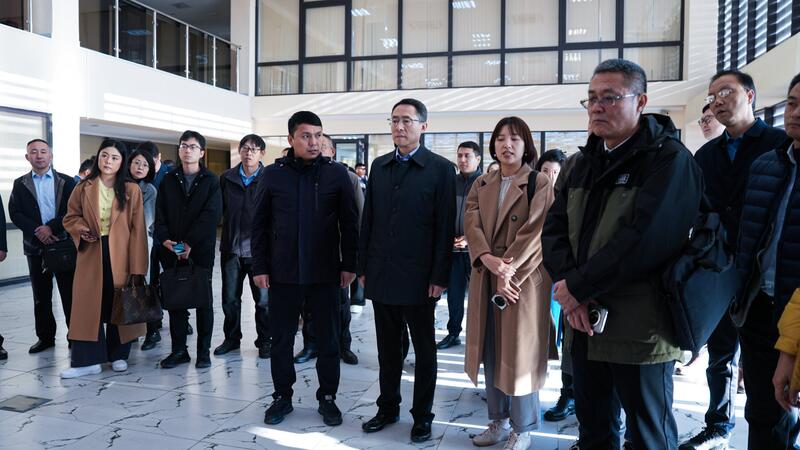 ТУРКЕСТАН: ПРЕДСТАВИТЕЛИ ИНОСТРАННЫХ КОМПАНИЙ ОЗНАКОМИЛИСЬ С РАБОТОЙ ПРОИЗВОДСТВЕННЫХ ПАРКОВ