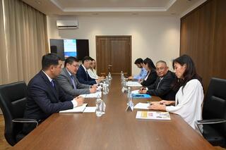 Аким области встретился с представителем Детского фонда ООН (ЮНИСЕФ) в Казахстане