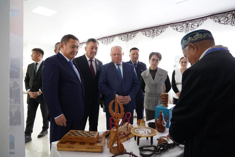 Аким Акмолинской области Марат Ахметжанов встретился с жителями Егиндыкольского района