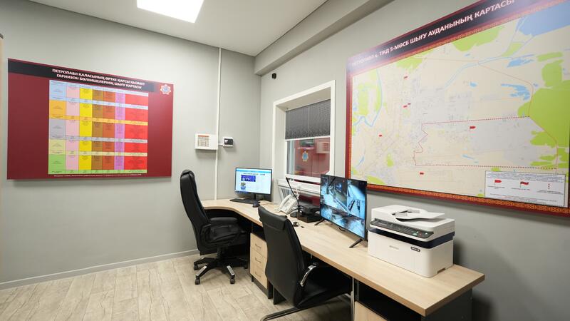 Глава МЧС открыл новую пожарную часть в Северо-Казахстанской области