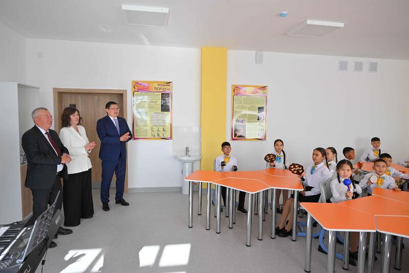 В Аягозском районе области Абай открылась школа на 600 мест