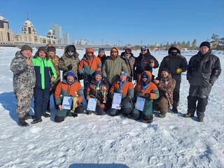 В Астане прошел чемпионат по ловле рыбы с удочкой