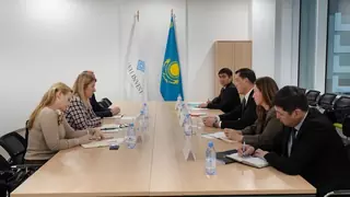 Ардак Зебешев и Посол ЕС Алешка Симкич обсудили практические шаги по расширению инвестиционного сотрудничества