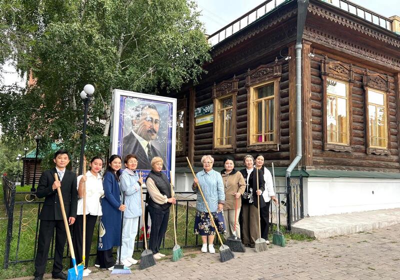 Сотрудники Музея Сакена Сейфуллина поддержали акцию