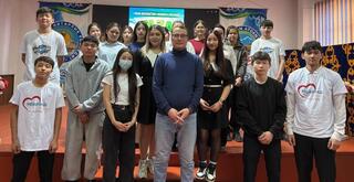 «Таза Қазақстан»: в Жетісу в рамках экологической программы прошла встреча с молодежью