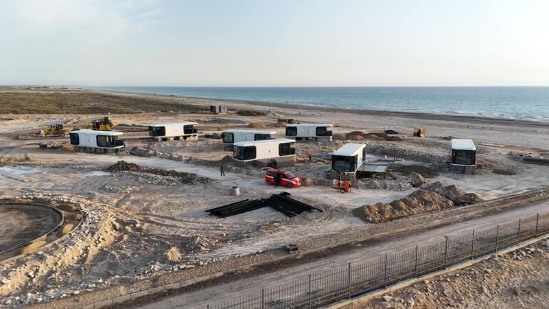 Нурдаулет Килыбай ознакомился со строительством базы отдыха для сотрудников МЧС