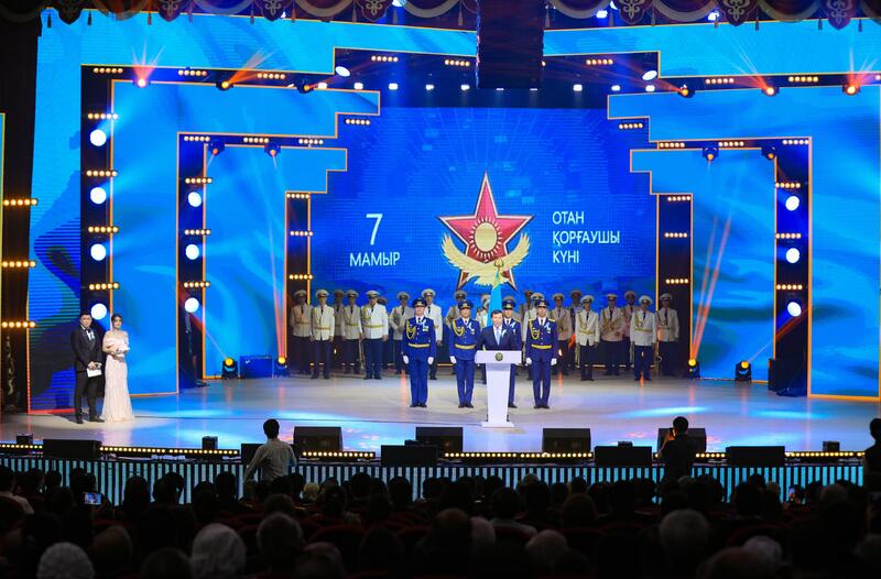 Торжественное мероприятие в честь Дня защитника Отечества прошло в Актобе