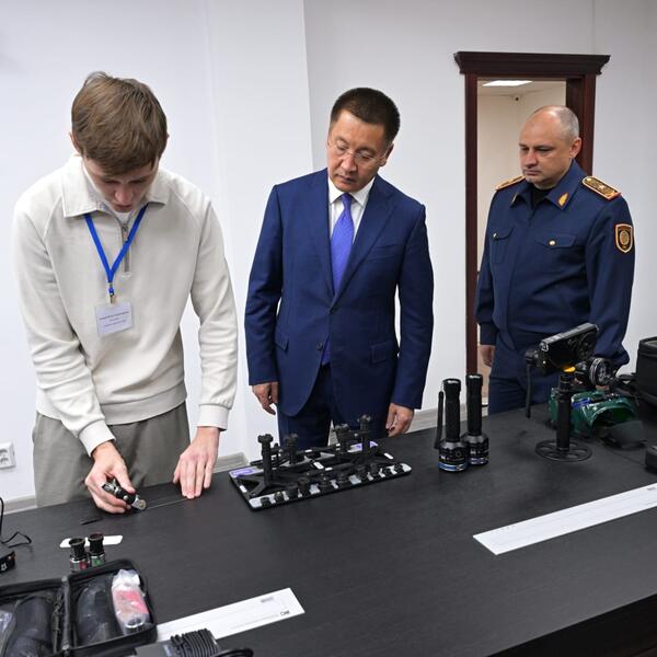 В Павлодарской области презентовали современные криминалистические технологии