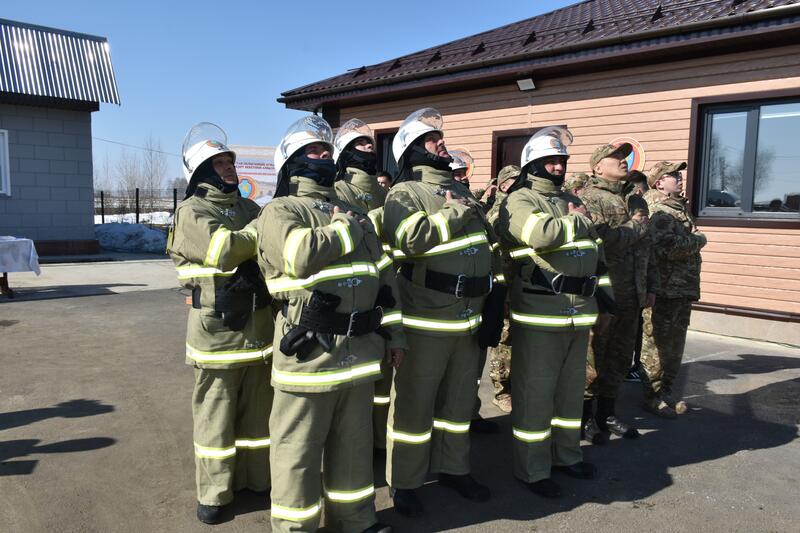 В Казахстане открыт 164-й добровольный пункт пожаротушения «Ауыл құтқарушылары»