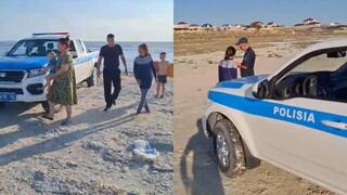 Полицейские спасли девочку от утопления в Мангистауской области
