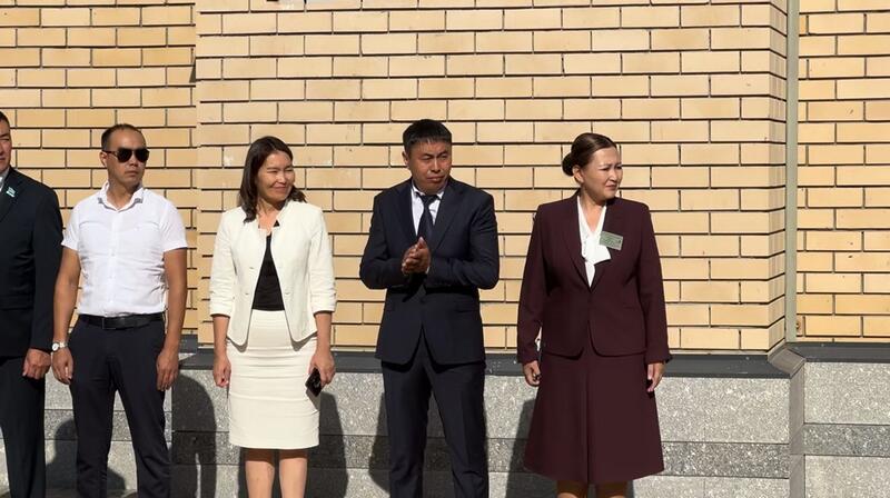 В селе Сарыжар открылась новая школа