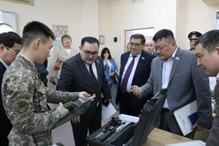 Депутаты Мажилиса Парламента посетили Военный колледж имени Сагадата Нурмагамбетова