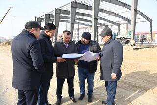 Проверен ход работ на строительных площадках