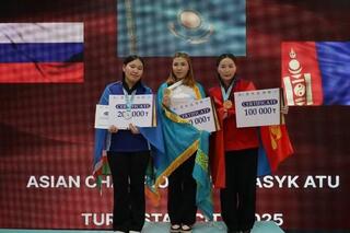 СПОРТСМЕН ТУРКЕСТАНСКОЙ ОБЛАСТИ СТАЛ ЧЕМПИОНОМ АЗИИ ПО АСЫК АТУ