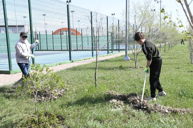 Спортсмены Астаны поддержали экоакцию «Таза Қазақстан»