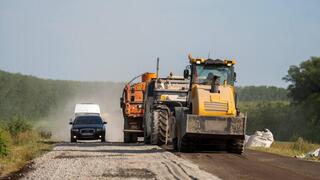 В ВКО продолжается ремонт автомобильных дорог