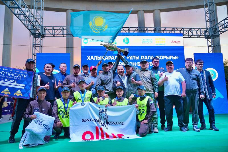 «Ұлы дала жорығы-2025»: победу одержали лошади костанайской породы из Астаны
