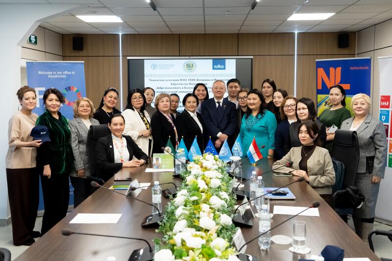 Роль женщин в устойчивом развитии сельского хозяйства обсудили в КазАТИУ