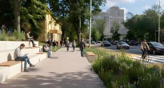 Улицу Сатпаева в Алматы обновят по международным стандартам