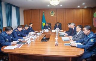 Глава МВД и аким столицы посетили ДП города Астаны